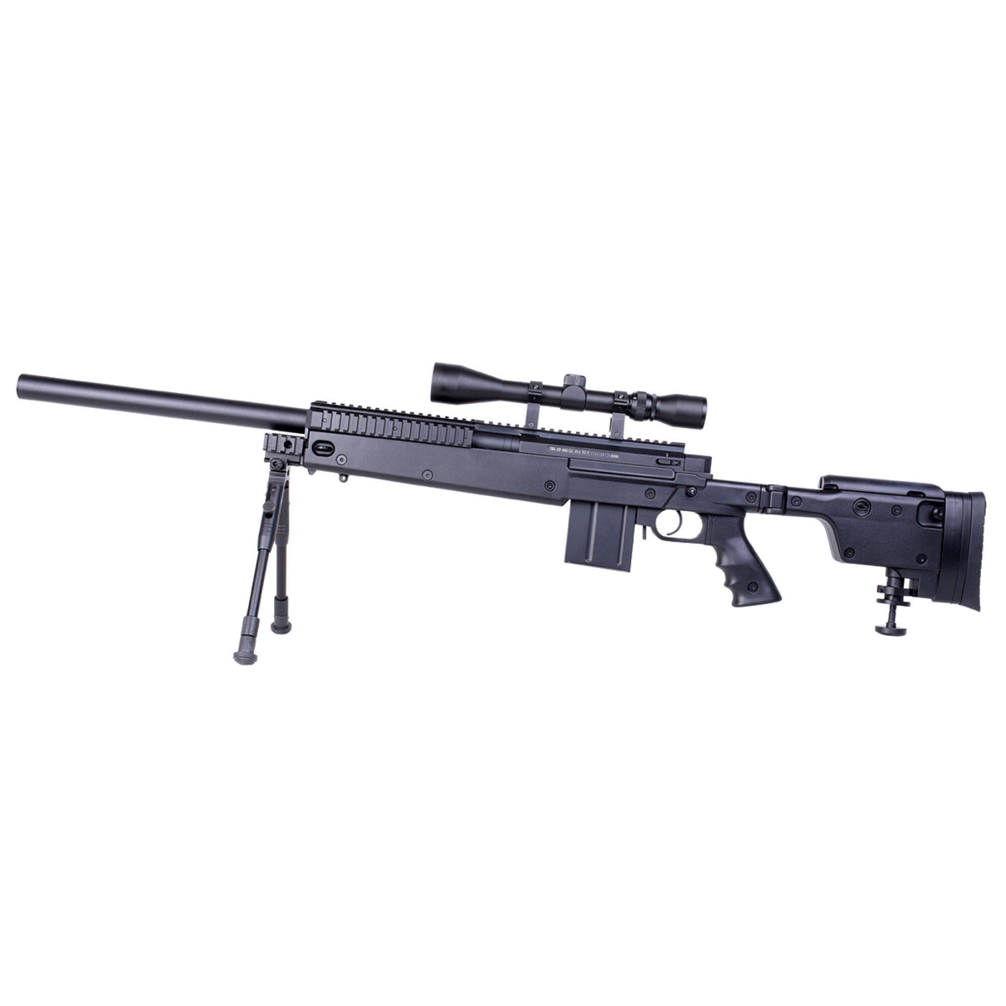 GSG 4406 Sniper Schwarz 6mm - Airsoft Federdruck – Bild 2