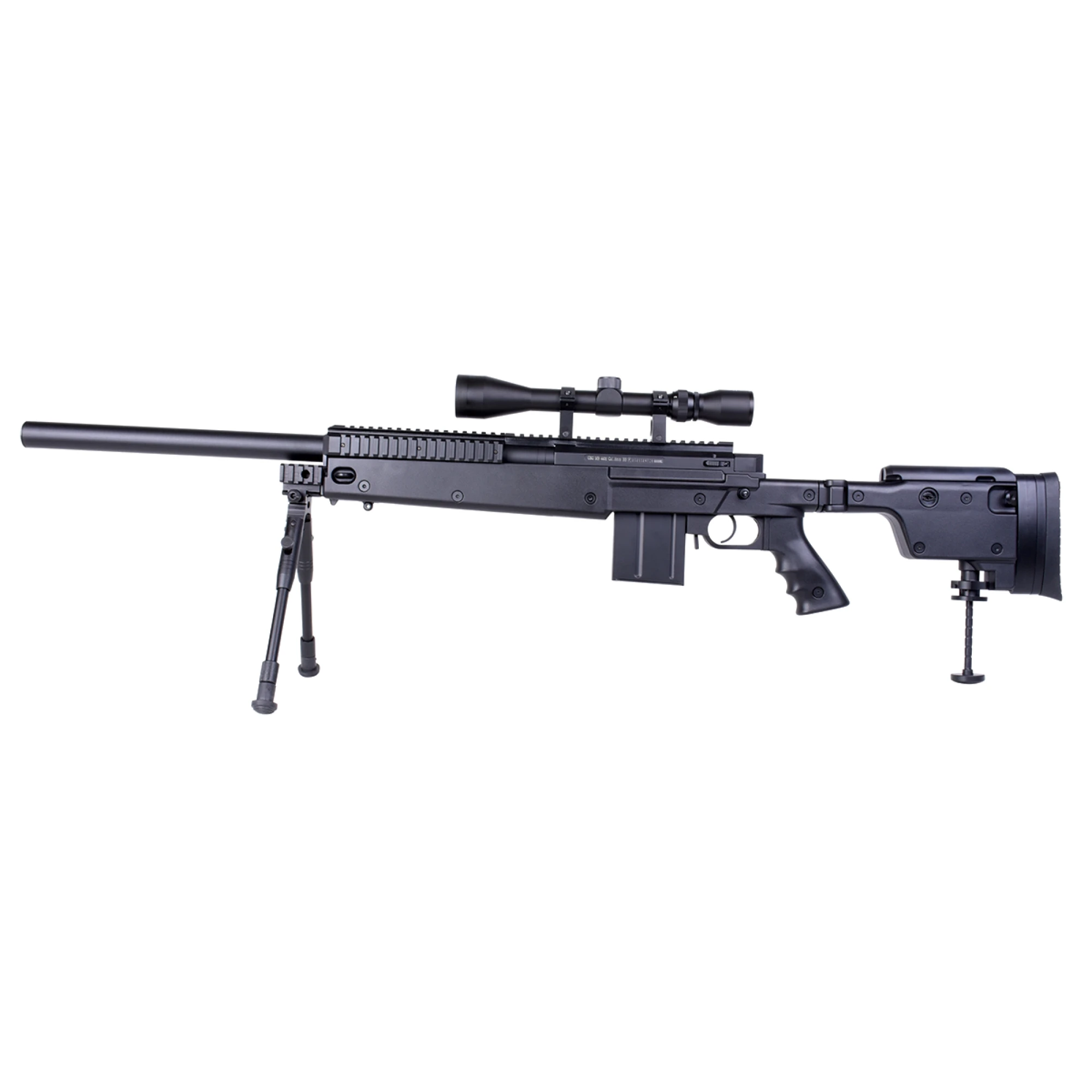 GSG 4406 Sniper Schwarz 6mm - Airsoft Federdruck – Bild 3