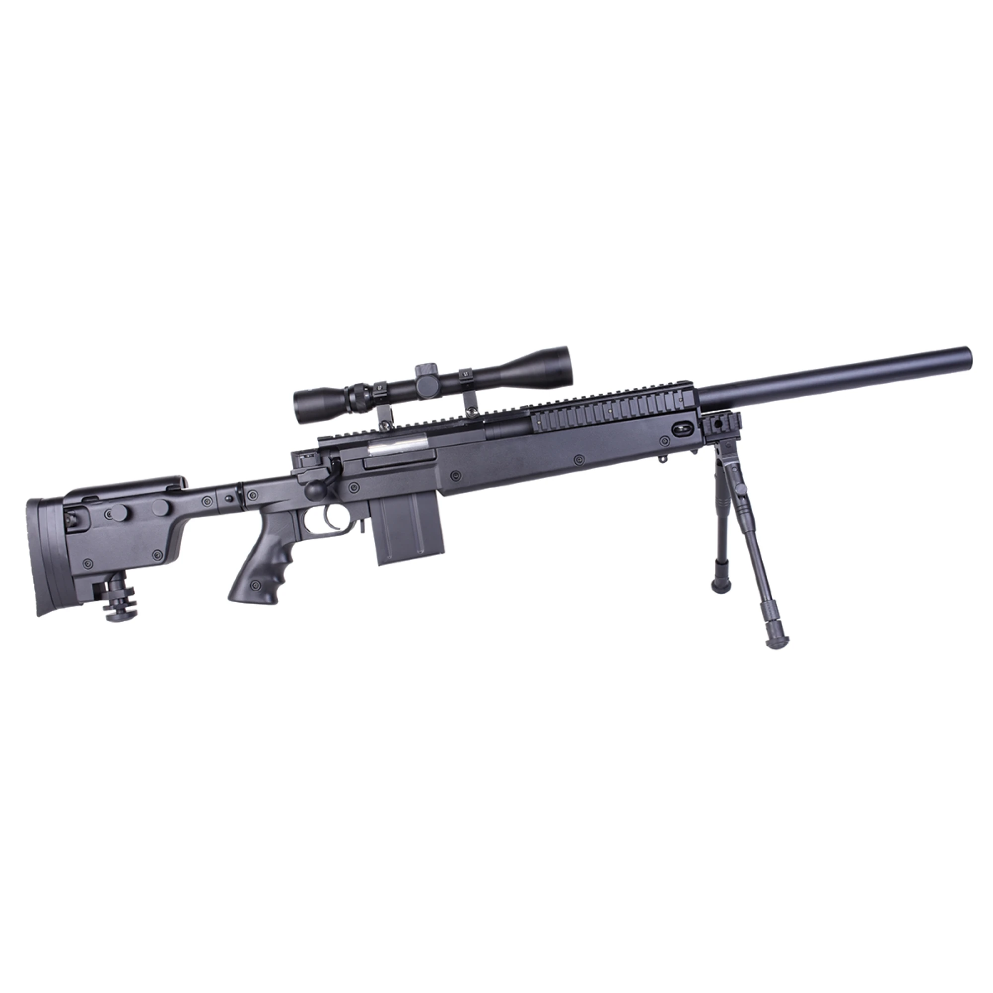 GSG 4406 Sniper Schwarz 6mm - Airsoft Federdruck – Bild 8