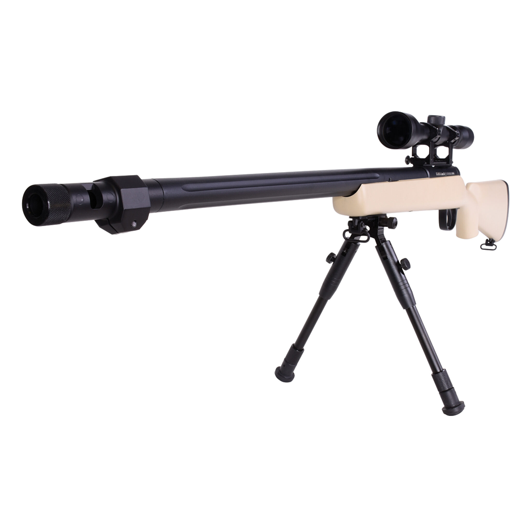 GSG MB07 Sniper Tan 6mm - Airsoft Federdruck – Bild 6