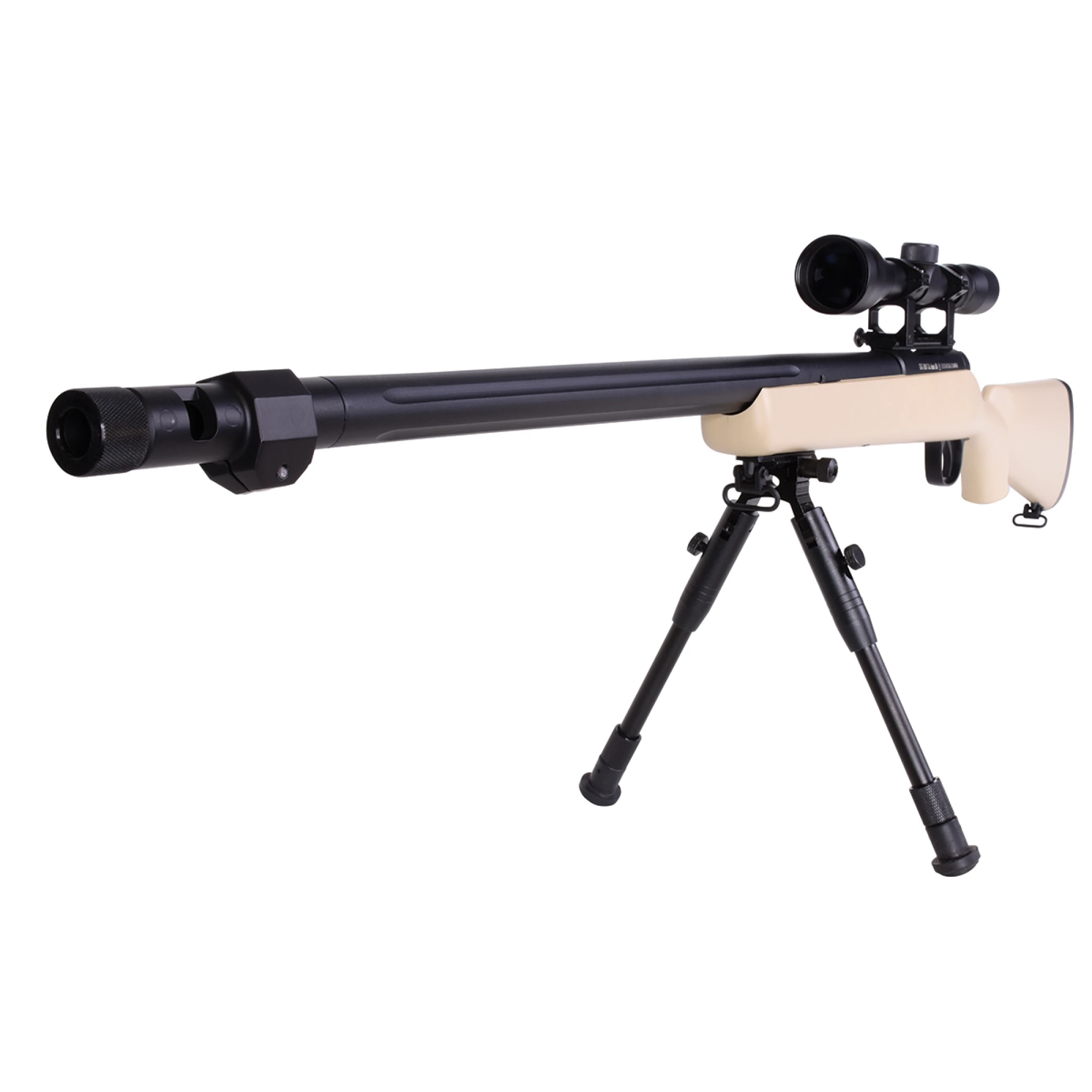 GSG MB07 Sniper Tan 6mm - Airsoft Federdruck – Bild 6