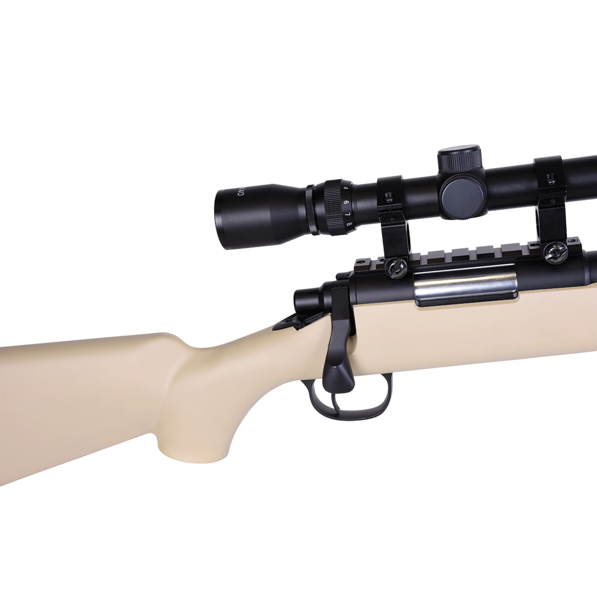 GSG MB07 Sniper Tan 6mm - Airsoft Federdruck – Bild 7