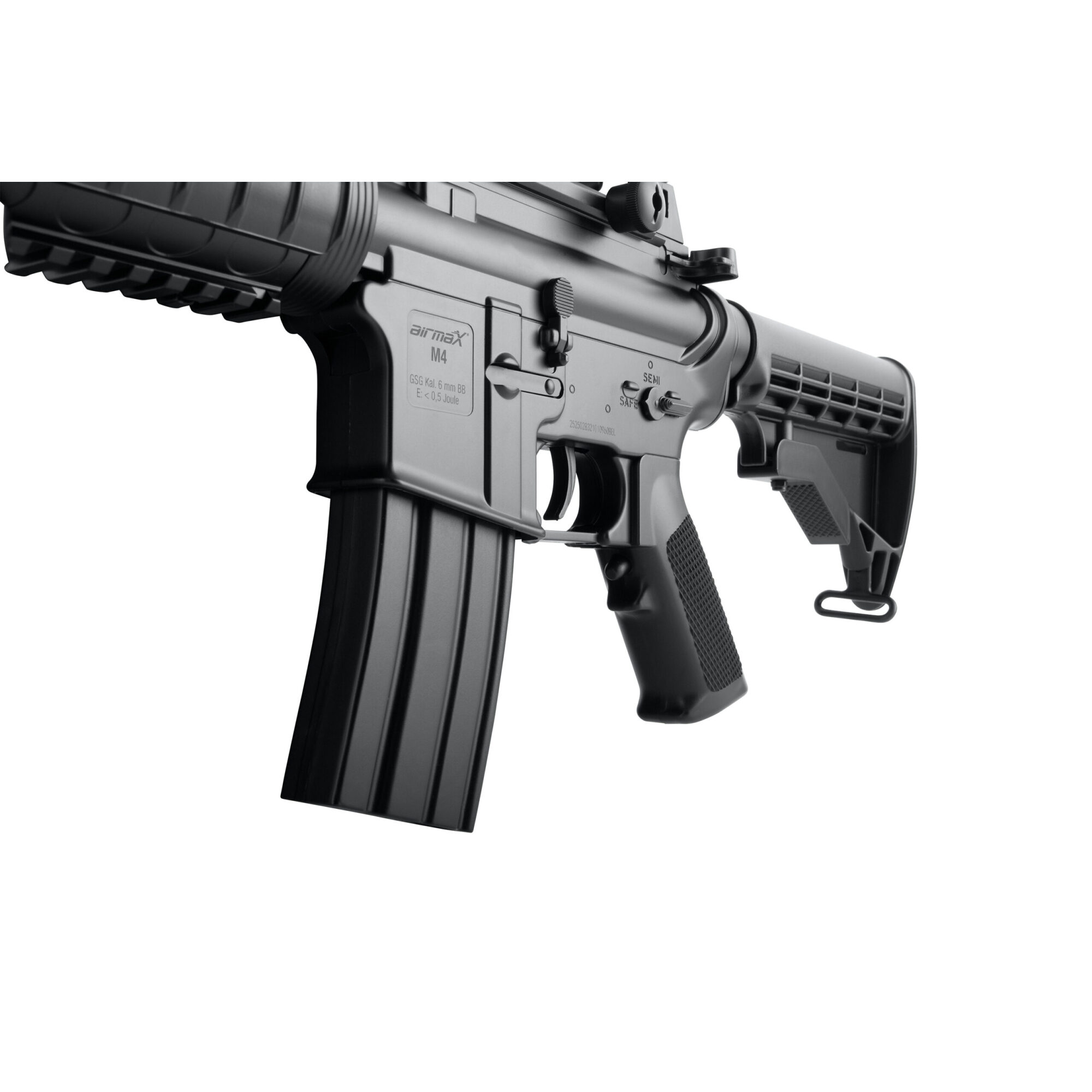 airmaX M4 Schwarz 6mm - Airsoft AEG – Bild 7