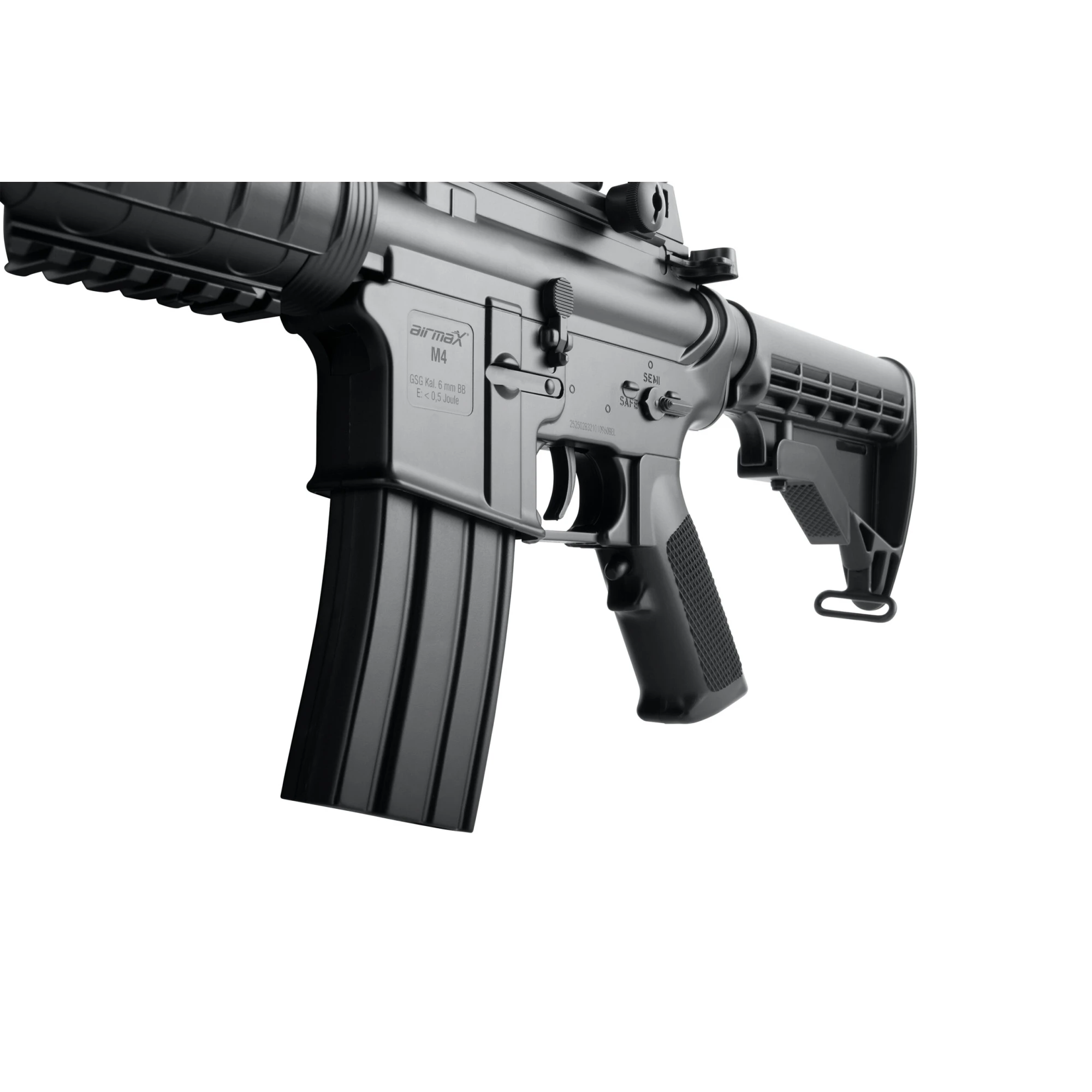 airmaX M4 Schwarz 6mm - Airsoft AEG – Bild 7