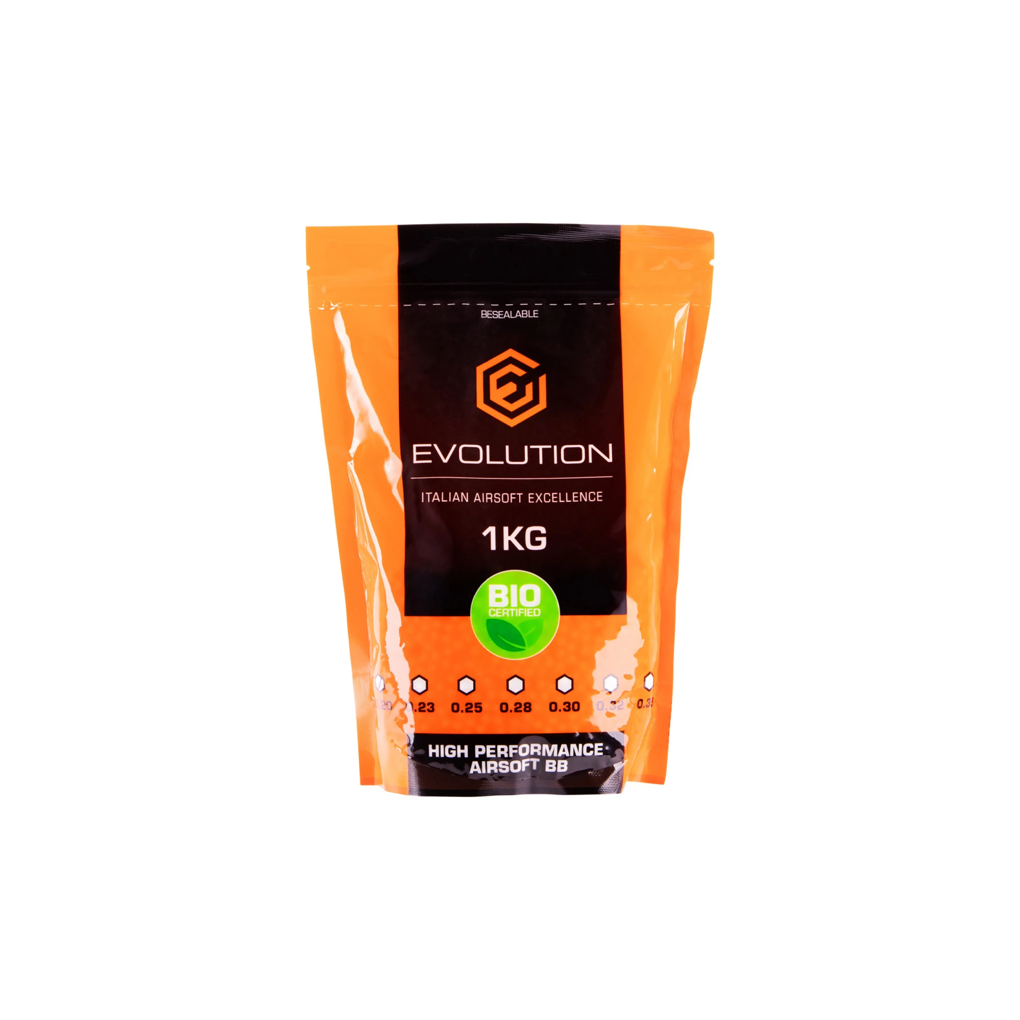 BIO BBs 0.20g 6mm 5.000 Stück Evolution High Performance Airsoft