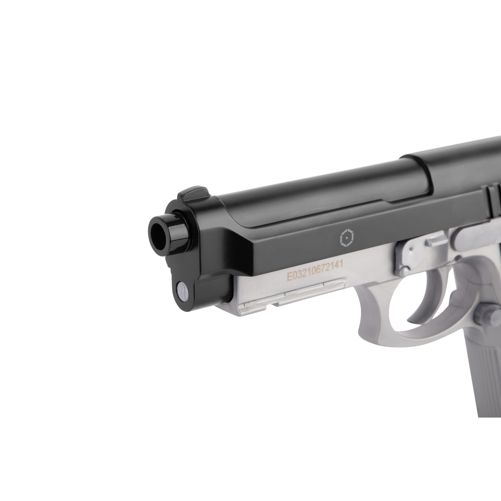 Cybergun PT92 H.P.A. Schwarz/Silber 6mm - Airsoft Federdruck – Bild 4