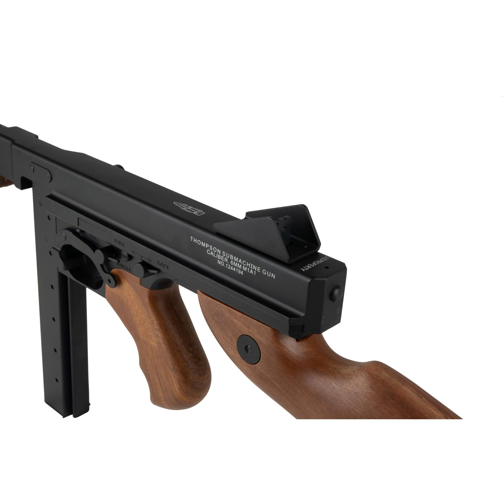 Thompson Military Holzoptik 6mm - Airsoft S-AEG – Bild 5
