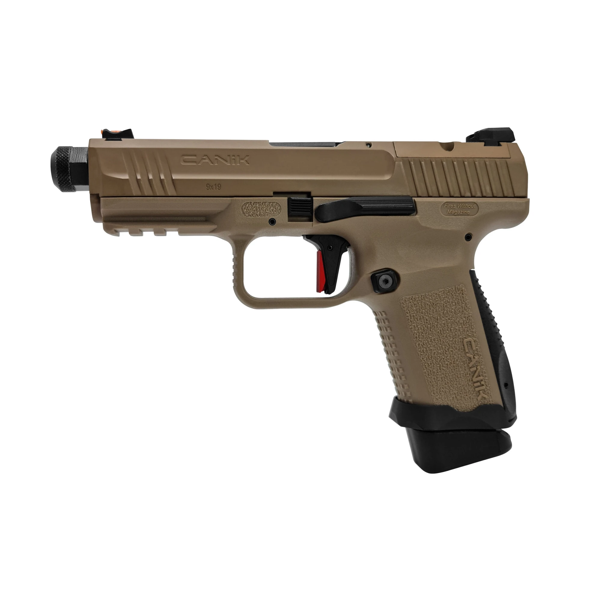 Canik TP 9 FDE Flat Dark Earth Elite Combat 6mm - Airsoft Gas BlowBack