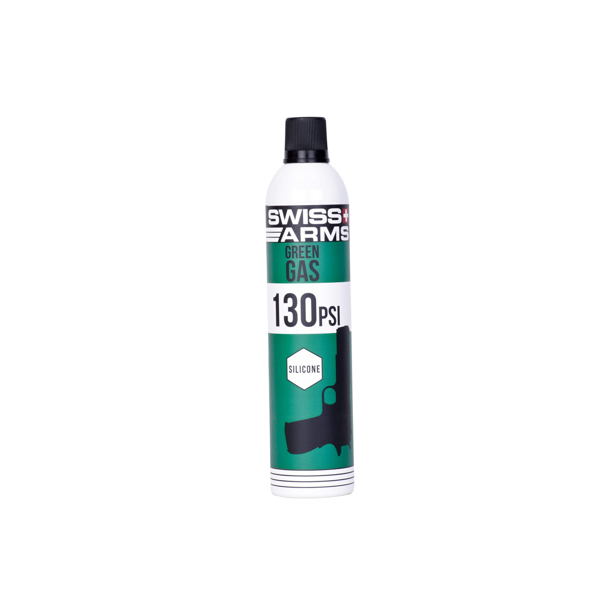 Green Gas 600ml silikonhaltig Swiss Arms - Airsoft