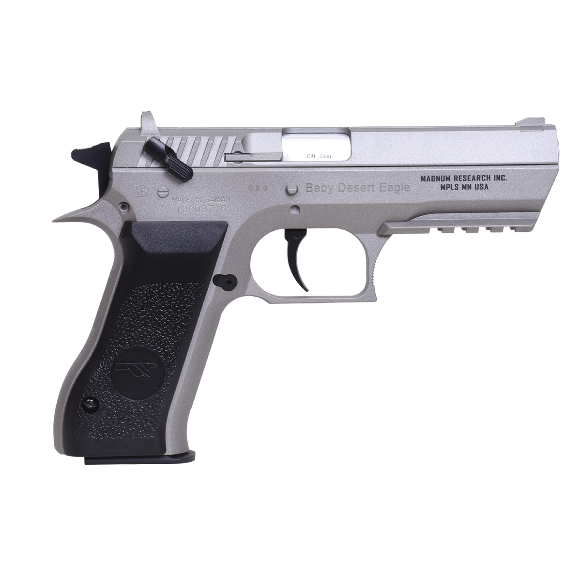 Baby Desert Eagle Silber 6mm - Airsoft Co2 Non BlowBack – Bild 3