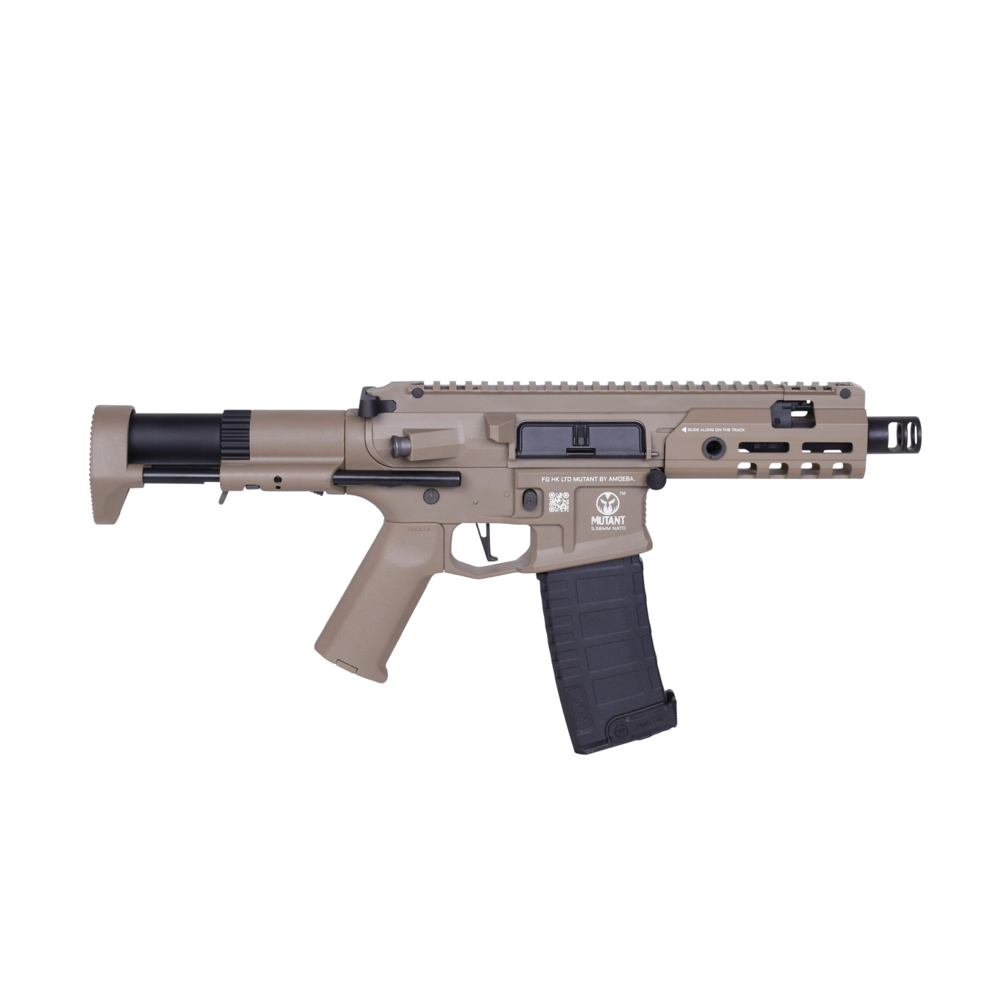 Mutant AMM5 Dark Earth 6mm Ares Amoeba - Airsoft S-AEG – Bild 2