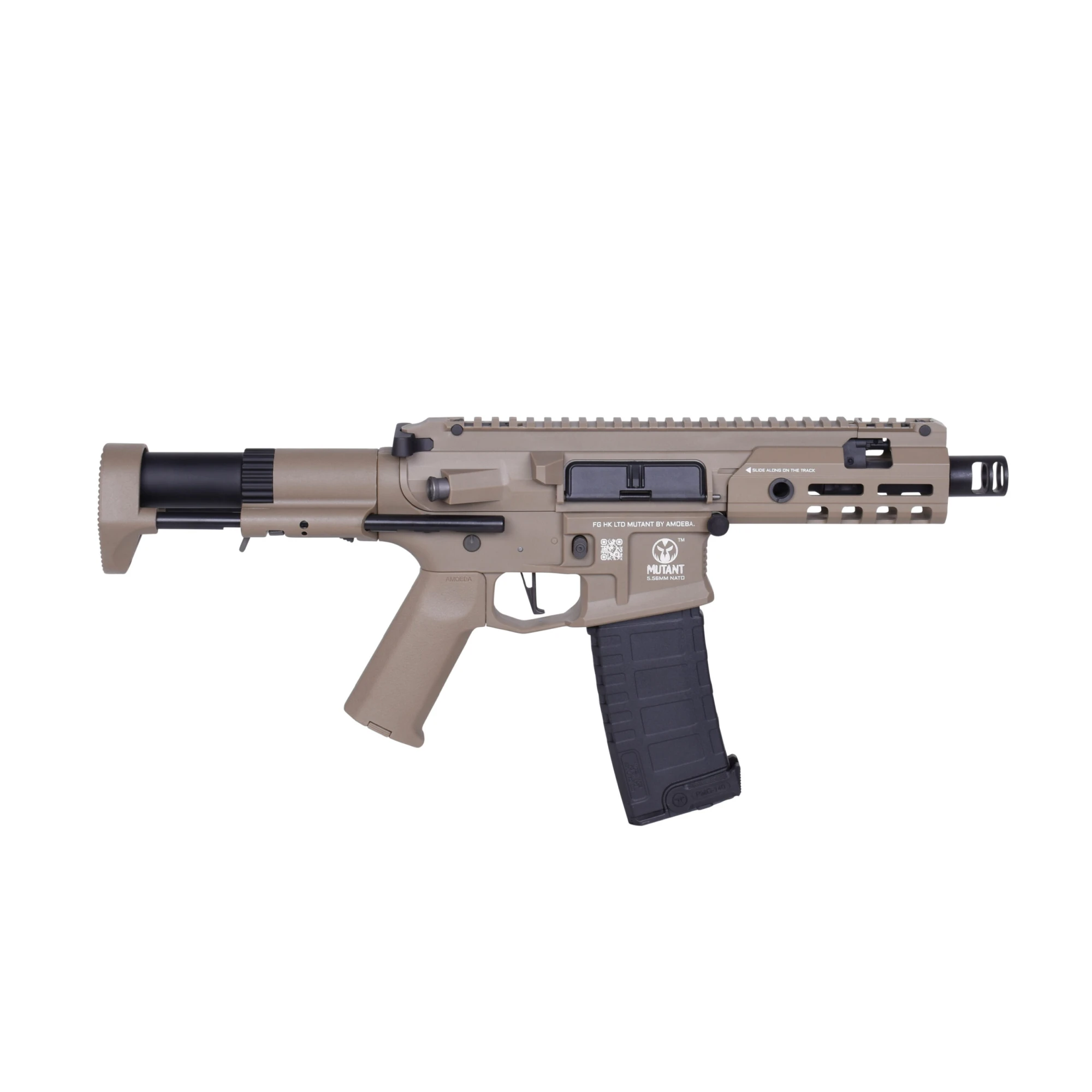Mutant AMM5 Dark Earth 6mm Ares Amoeba - Airsoft S-AEG – Bild 2