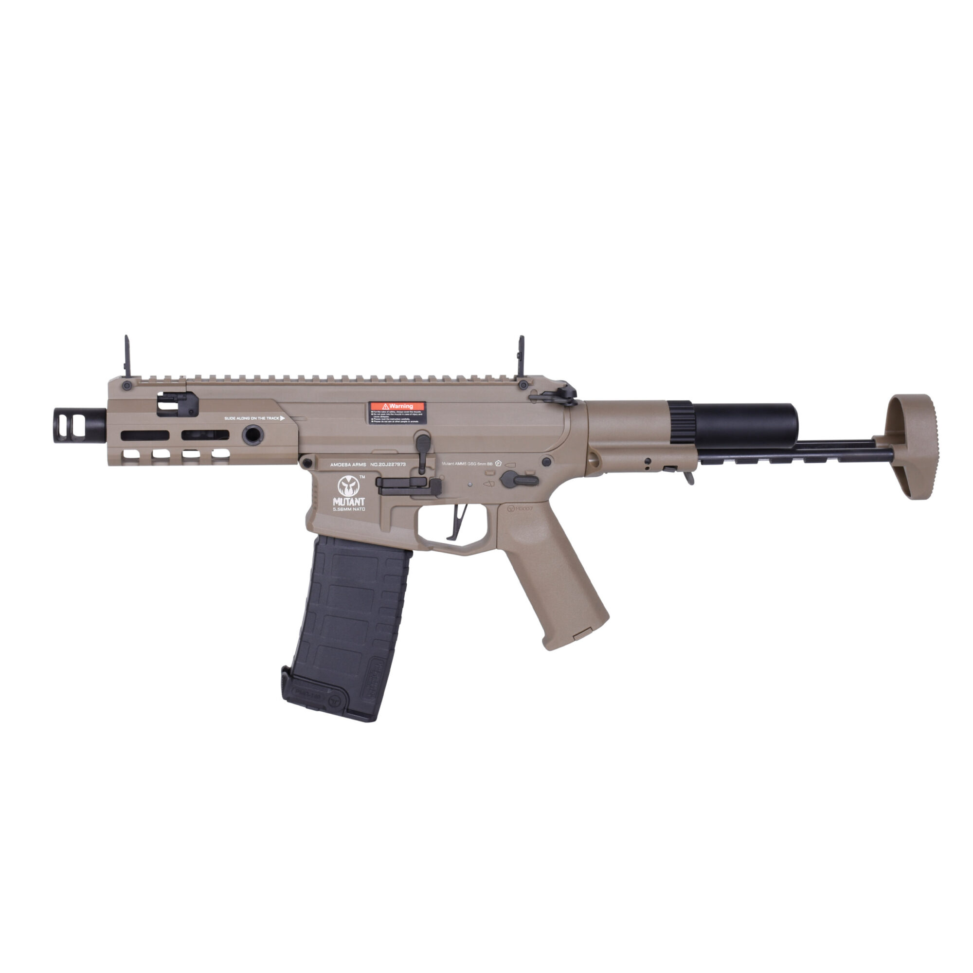 Mutant AMM5 Dark Earth 6mm Ares Amoeba - Airsoft S-AEG – Bild 3