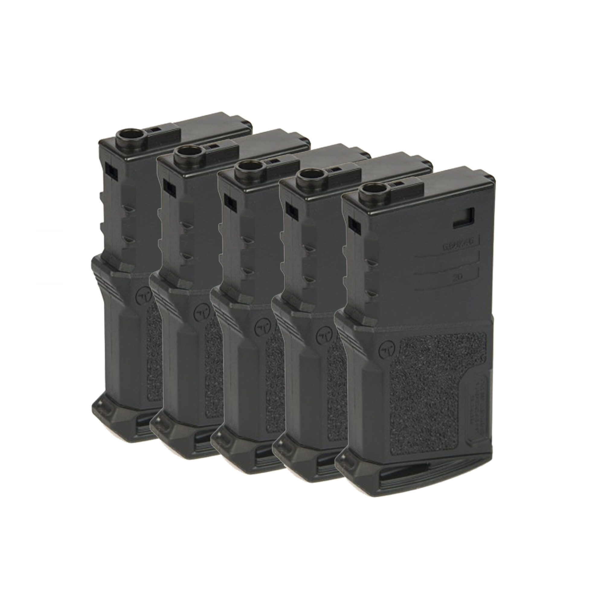 Magazine 5er Mid Cap M4 M16 120 Schuss Ares Amoeba - Airsoft AEG/S-AEG