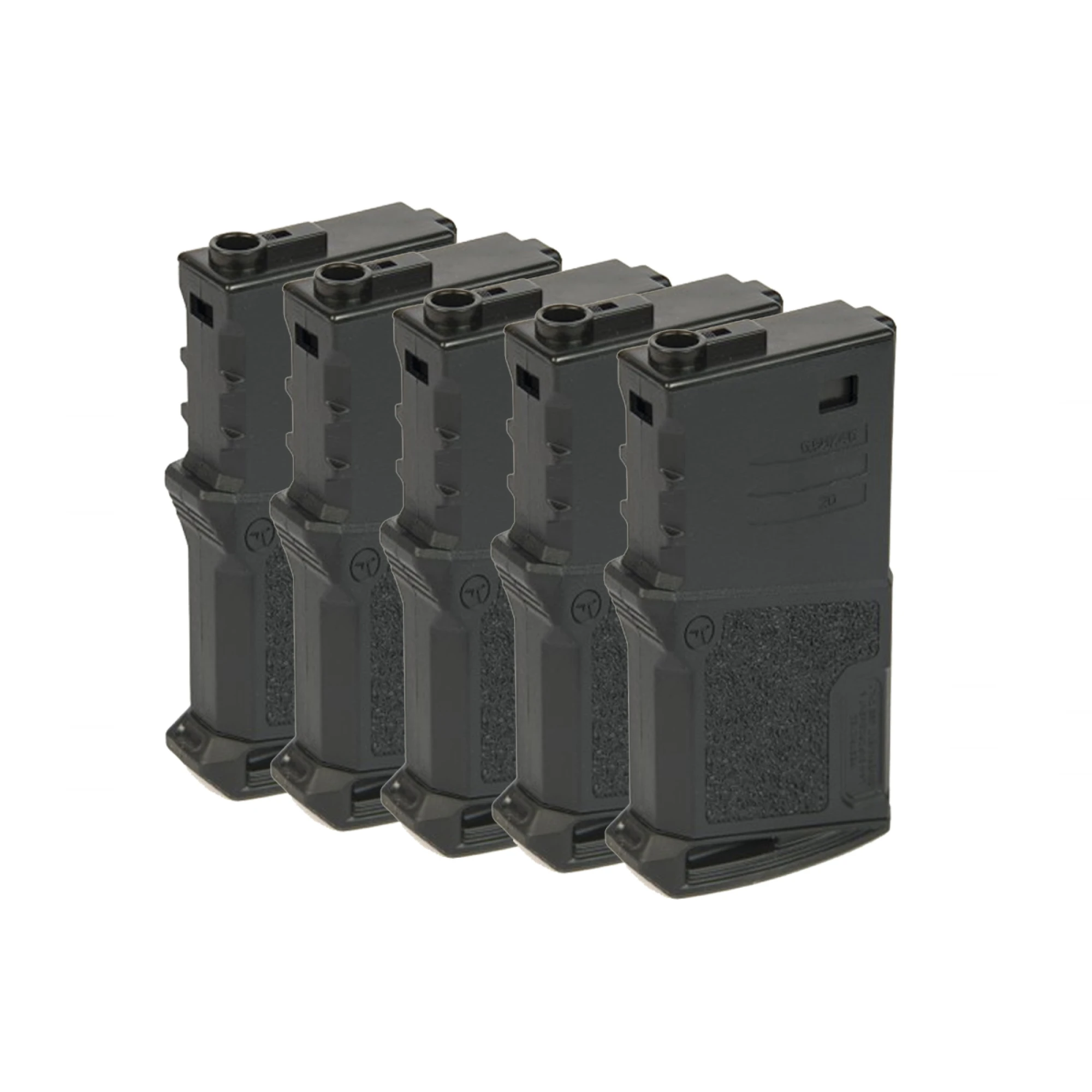 Magazine 5er Mid Cap M4 M16 120 Schuss Ares Amoeba - Airsoft AEG/S-AEG
