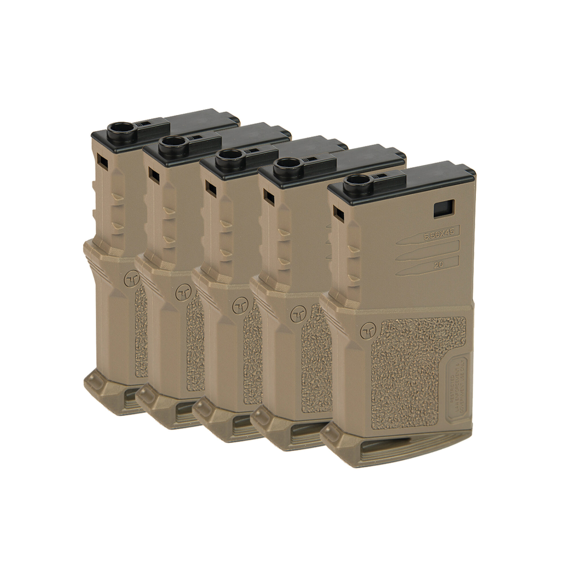 Magazine Mid Cap Amoeba M4 M16 5er 120 Schuss 6mm Ares - Airsoft AEG / S-AEG