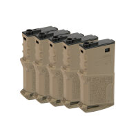 Magazine Mid Cap Amoeba M4 M16 5er 120 Schuss 6mm Ares - Airsoft AEG / S-AEG