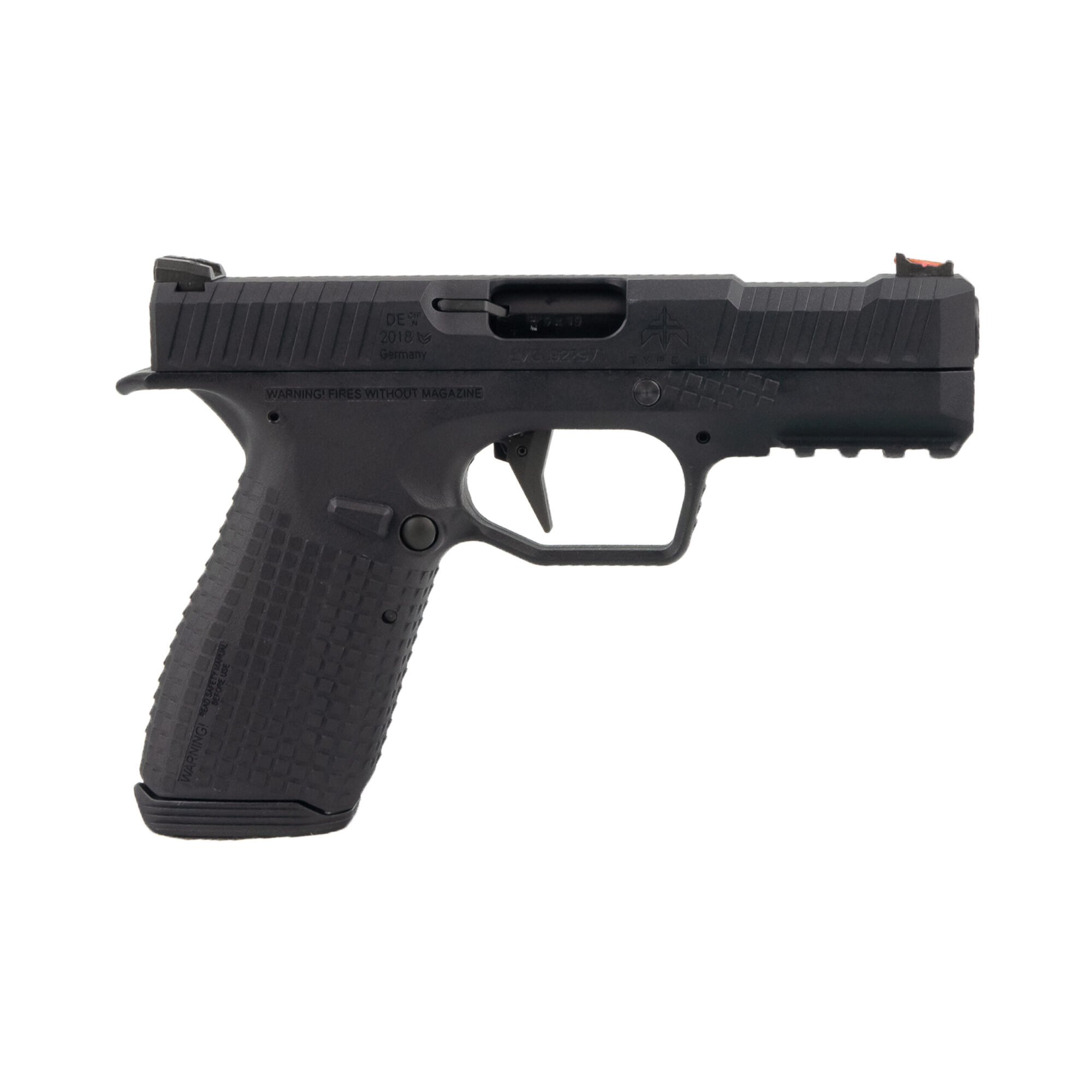 Type B Pistol Schwarz 6mm Archon Firearms - Airsoft Gas BlowBack – Bild 2
