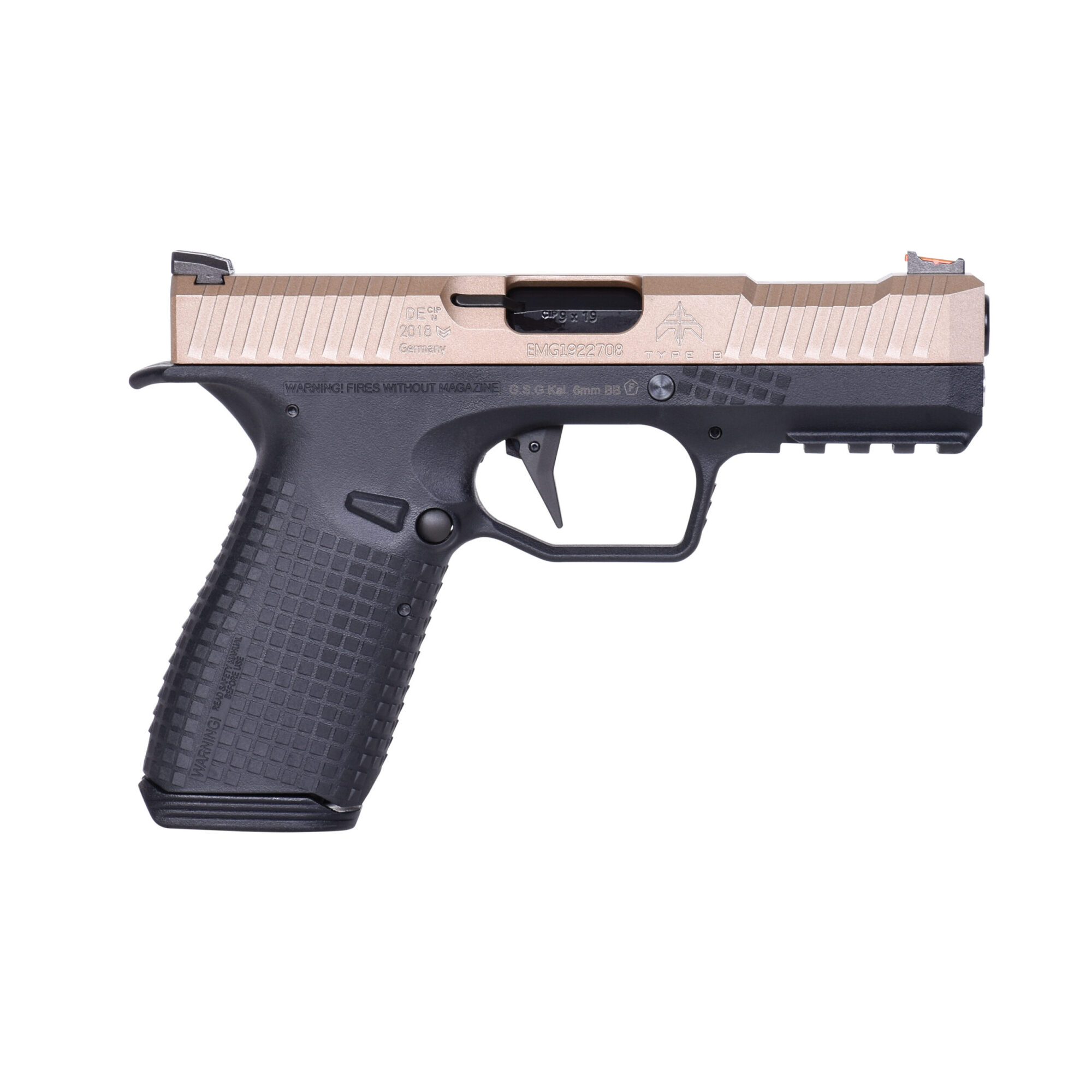 Type B Pistol Bicolor 6mm Archon Firearms - Airsoft Gas BlowBack – Bild 3