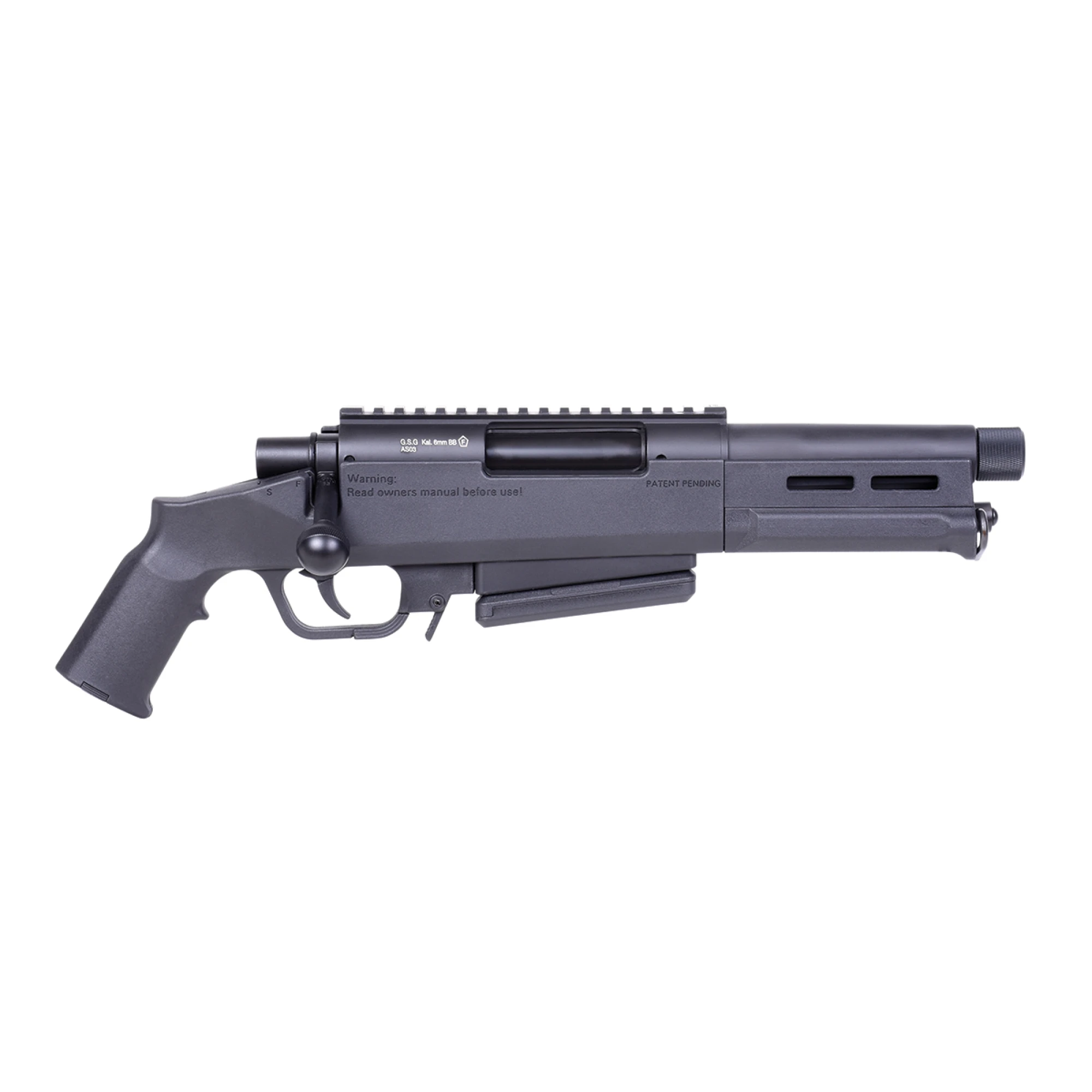 Striker S3 Sniper Schwarz 6mm Ares Amoeba - Airsoft Federdruck – Bild 2
