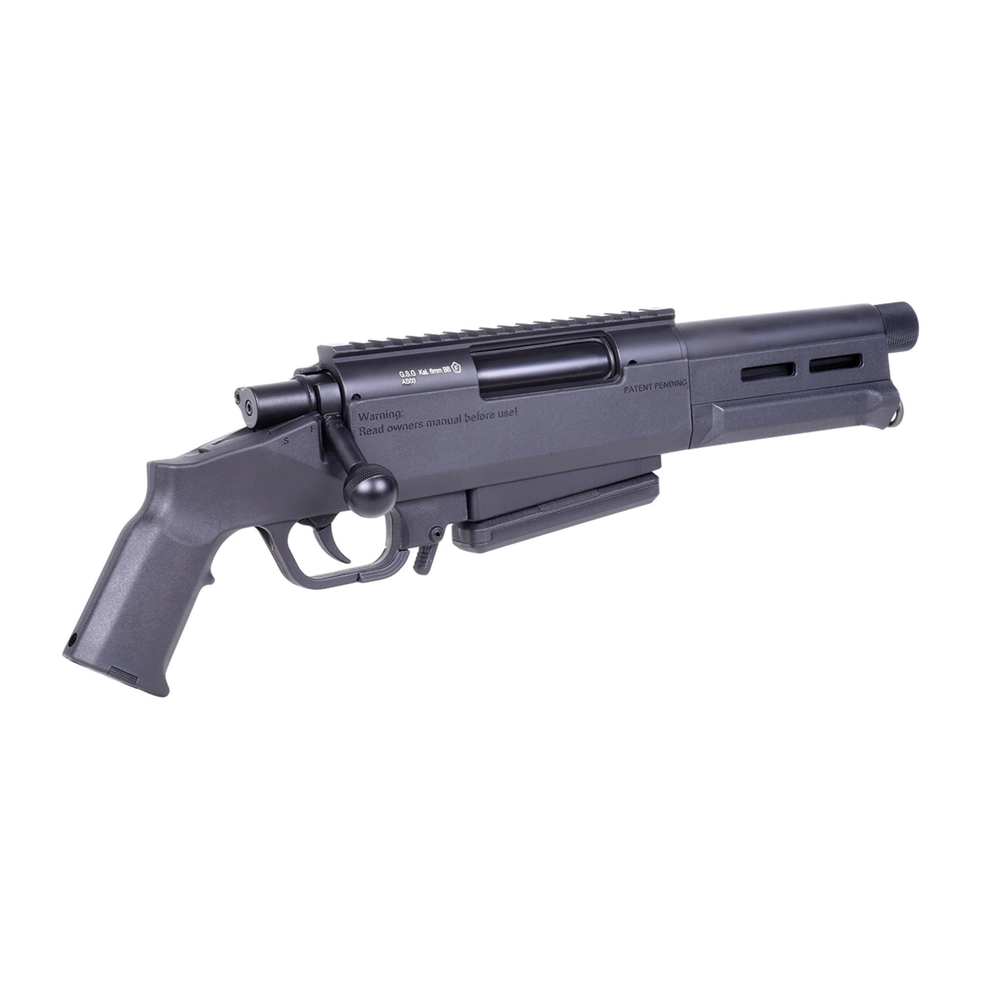Striker S3 Sniper Schwarz 6mm Ares Amoeba - Airsoft Federdruck – Bild 5