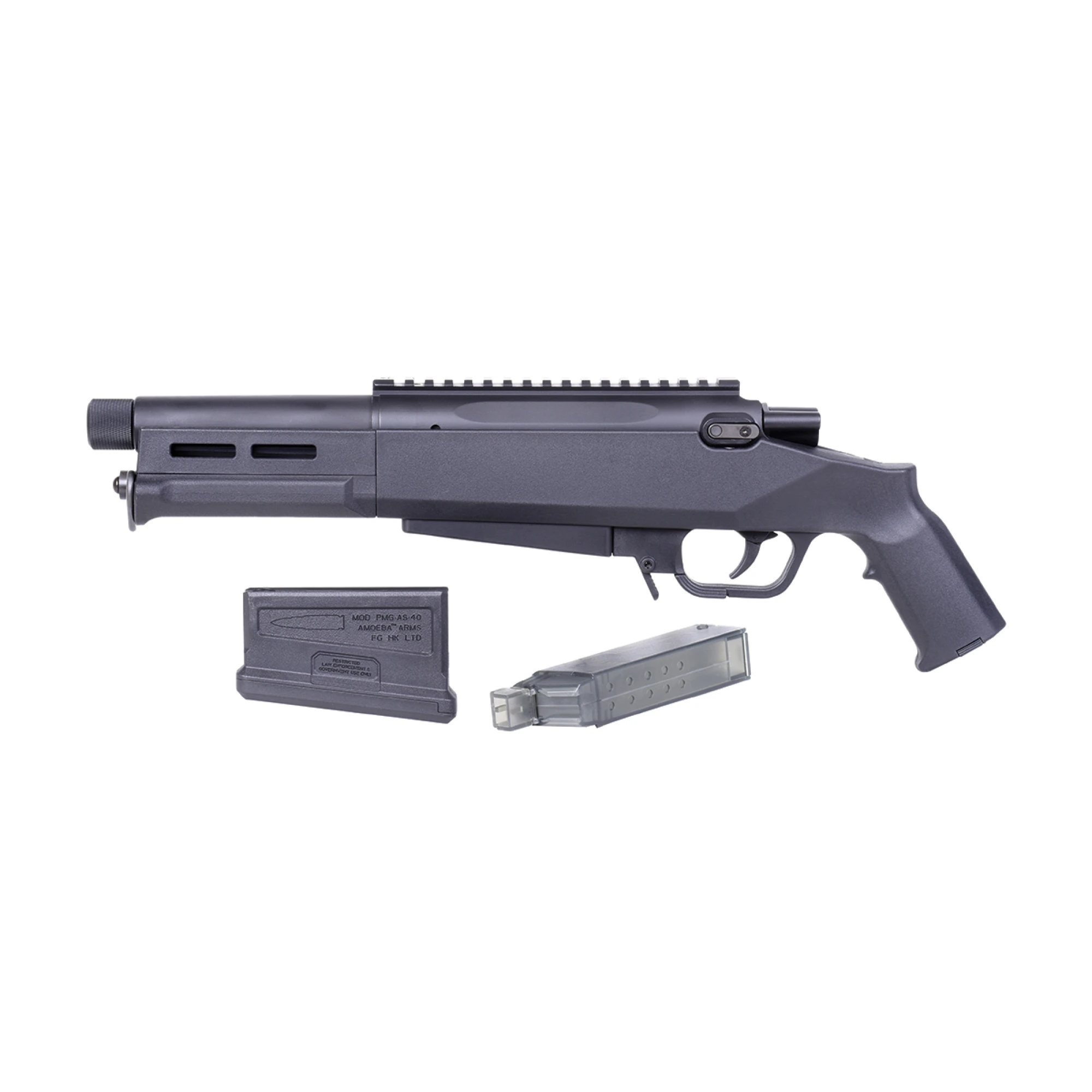 Striker S3 Sniper Schwarz 6mm Ares Amoeba - Airsoft Federdruck – Bild 6