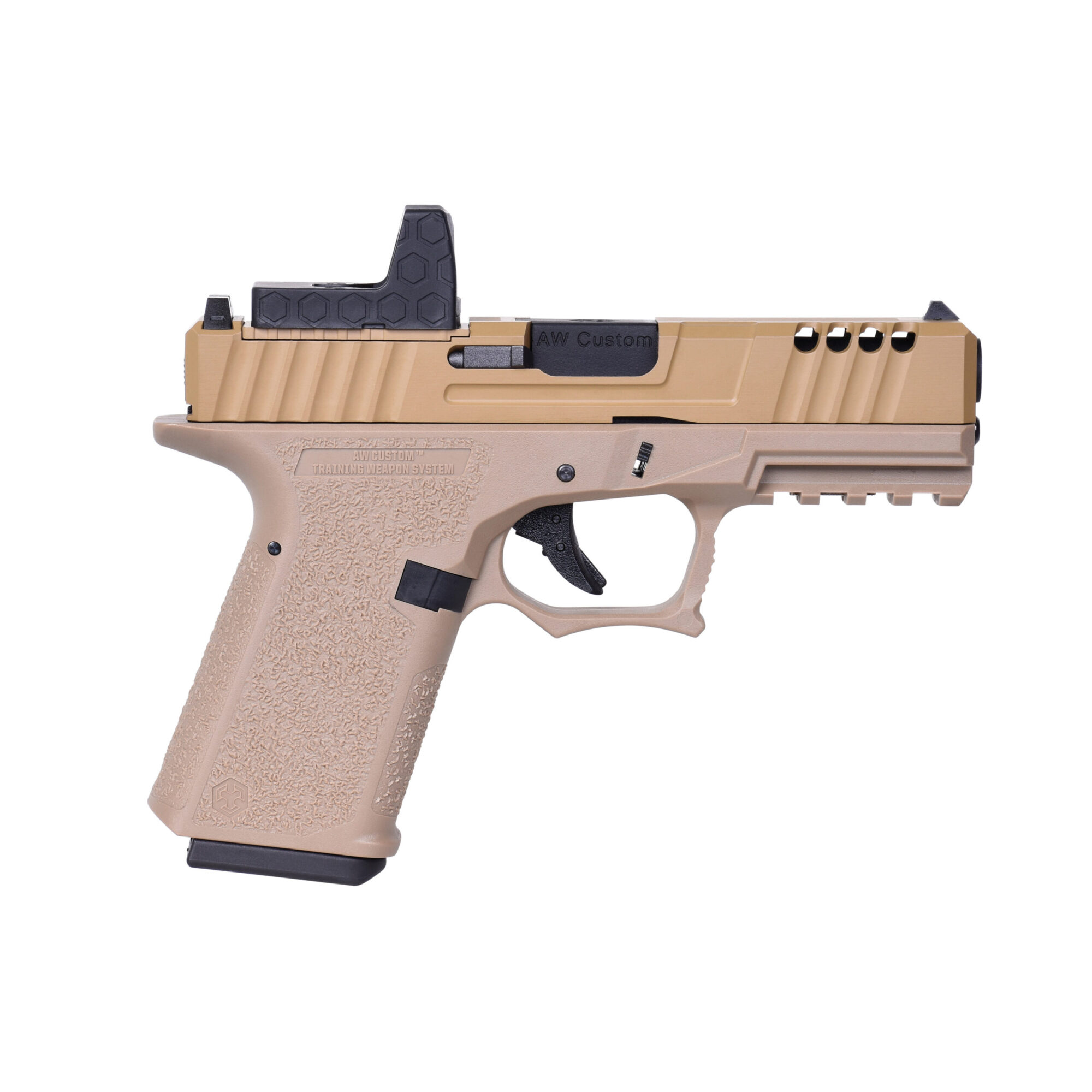 AW Custom VX9 FDE Mod. 1 Precut 6mm - Airsoft Gas BlowBack – Bild 3