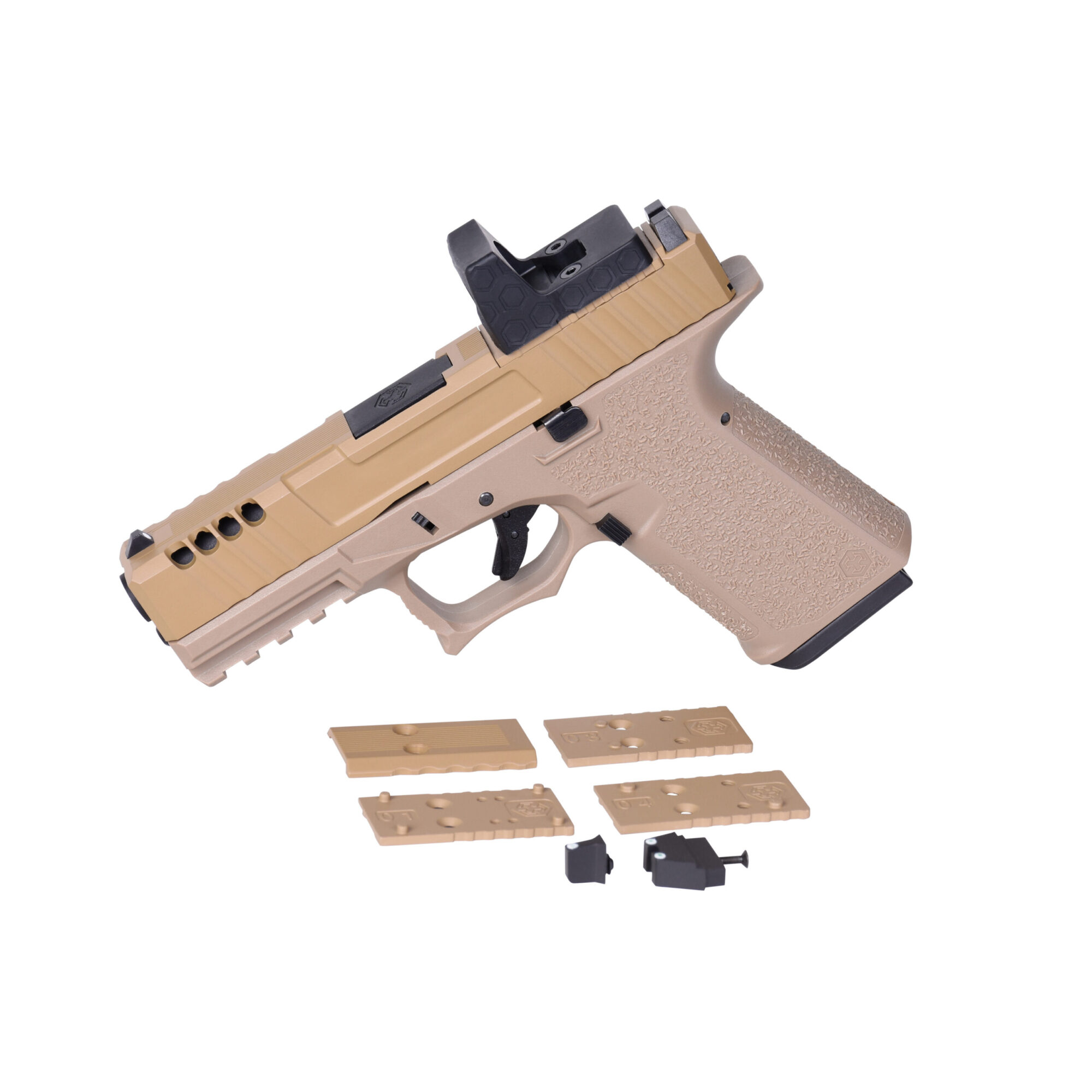 AW Custom VX9 FDE Mod. 1 Precut 6mm - Airsoft Gas BlowBack – Bild 4