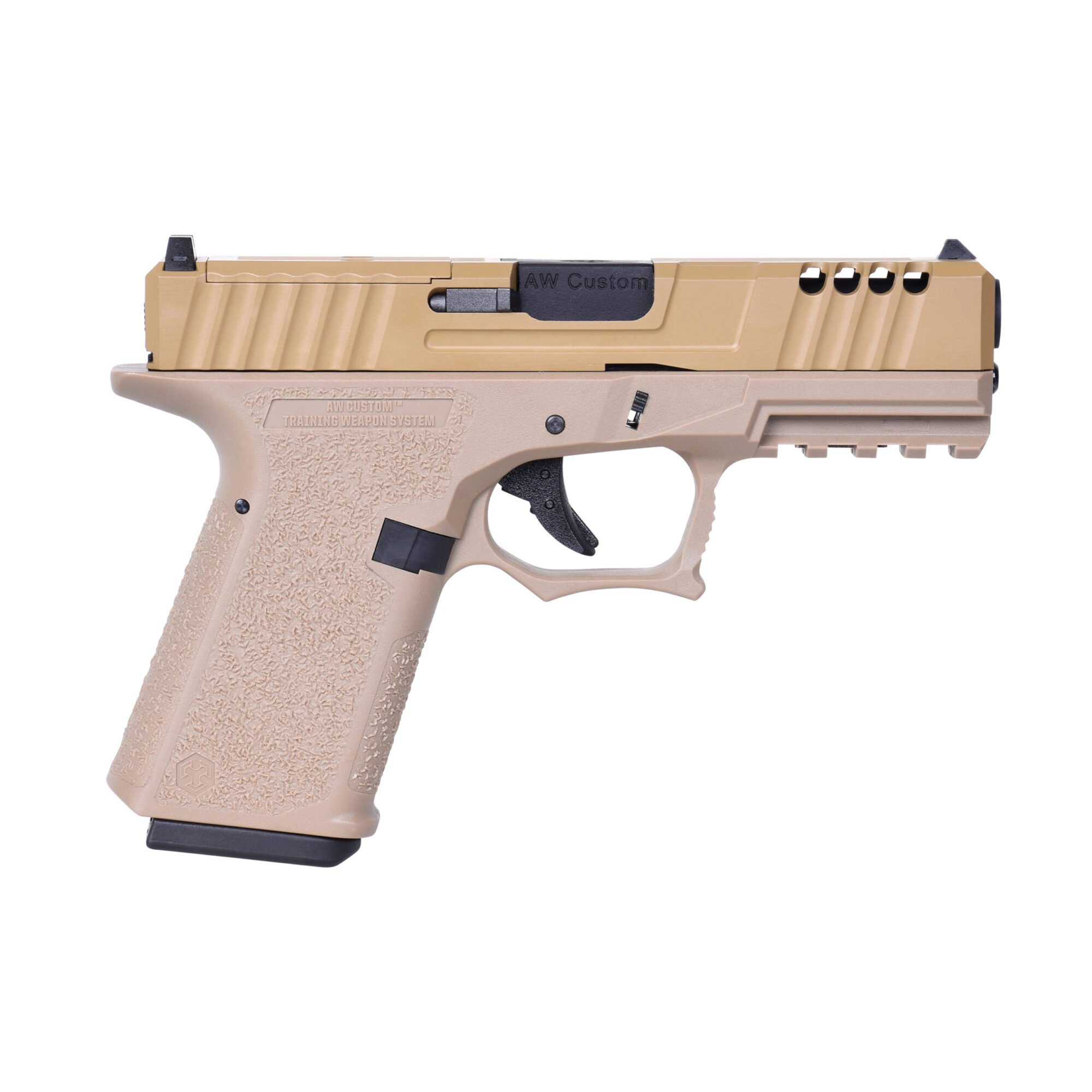AW Custom VX9 FDE Mod. 1 Precut 6mm - Airsoft Gas BlowBack – Bild 8