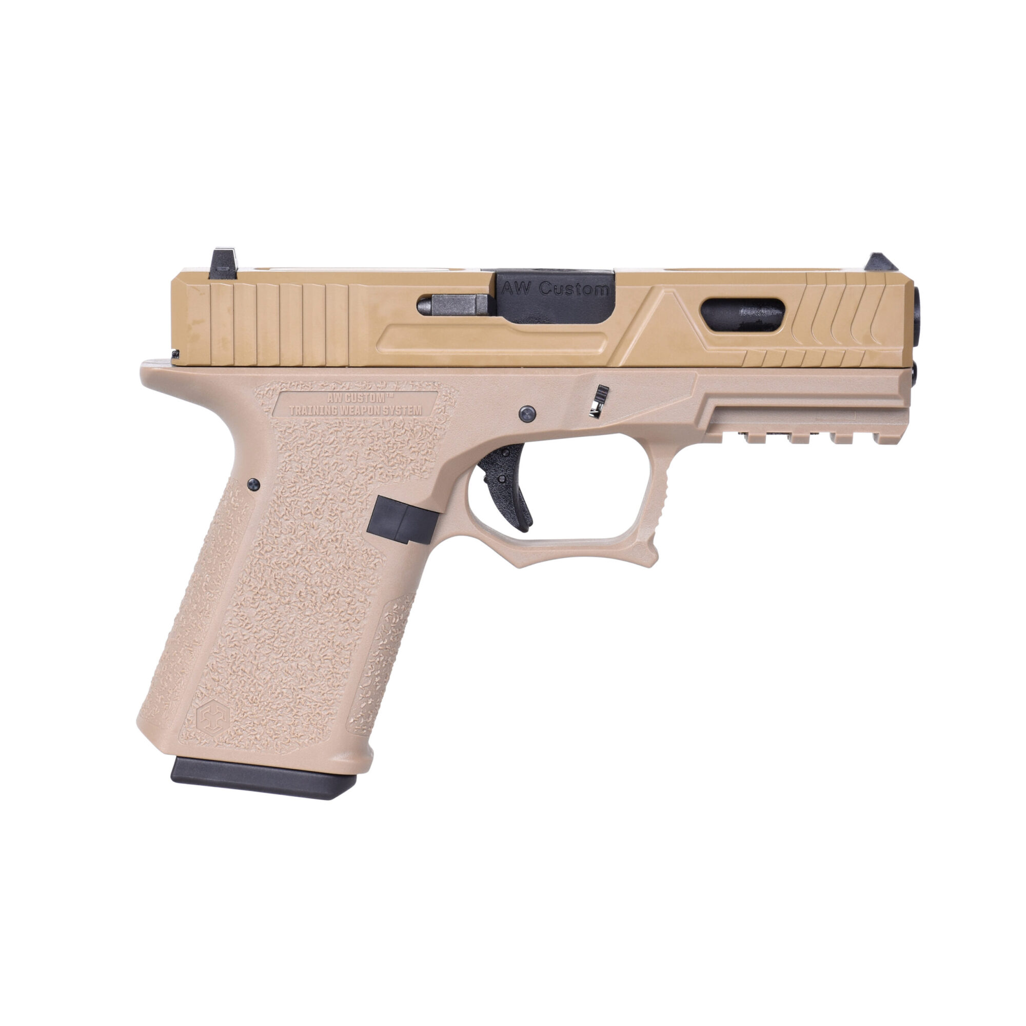 VX9 Mod. 3 FDE 6mm AW Custom - Airsoft Gas BlowBack – Bild 3