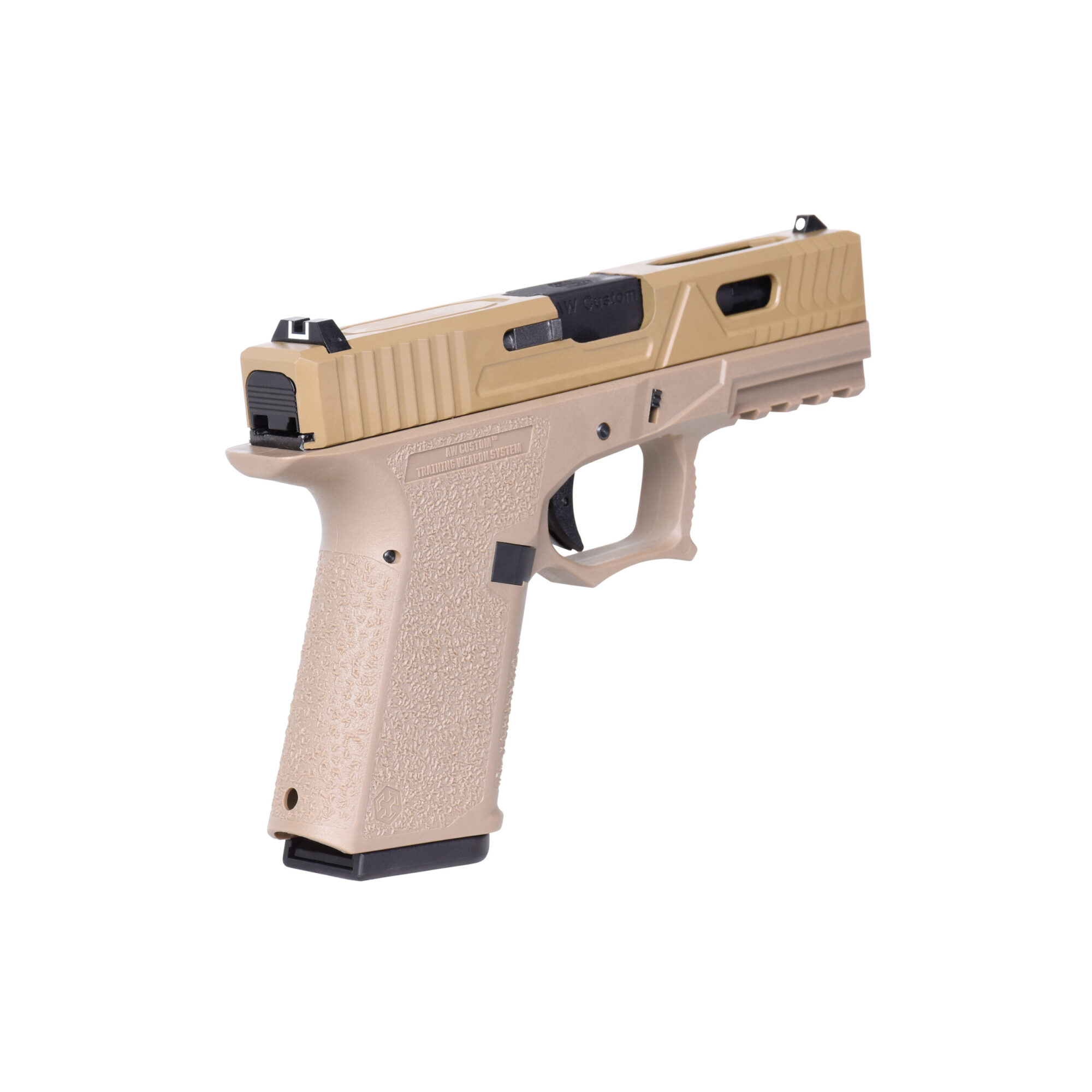 VX9 Mod. 3 FDE 6mm AW Custom - Airsoft Gas BlowBack – Bild 4