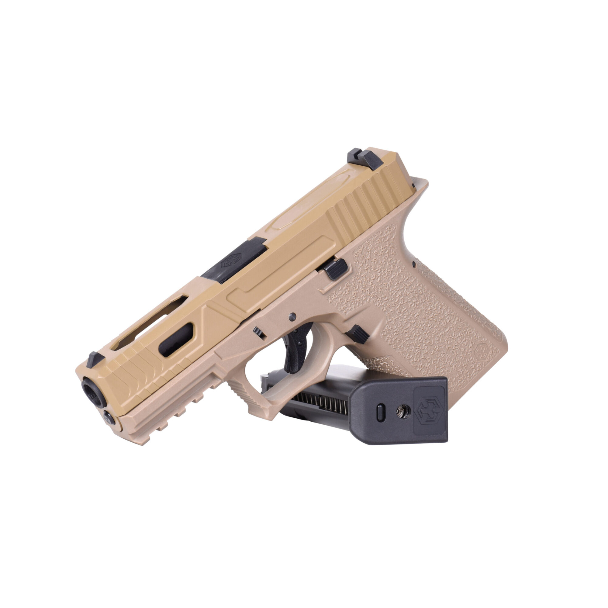 VX9 Mod. 3 FDE 6mm AW Custom - Airsoft Gas BlowBack – Bild 7