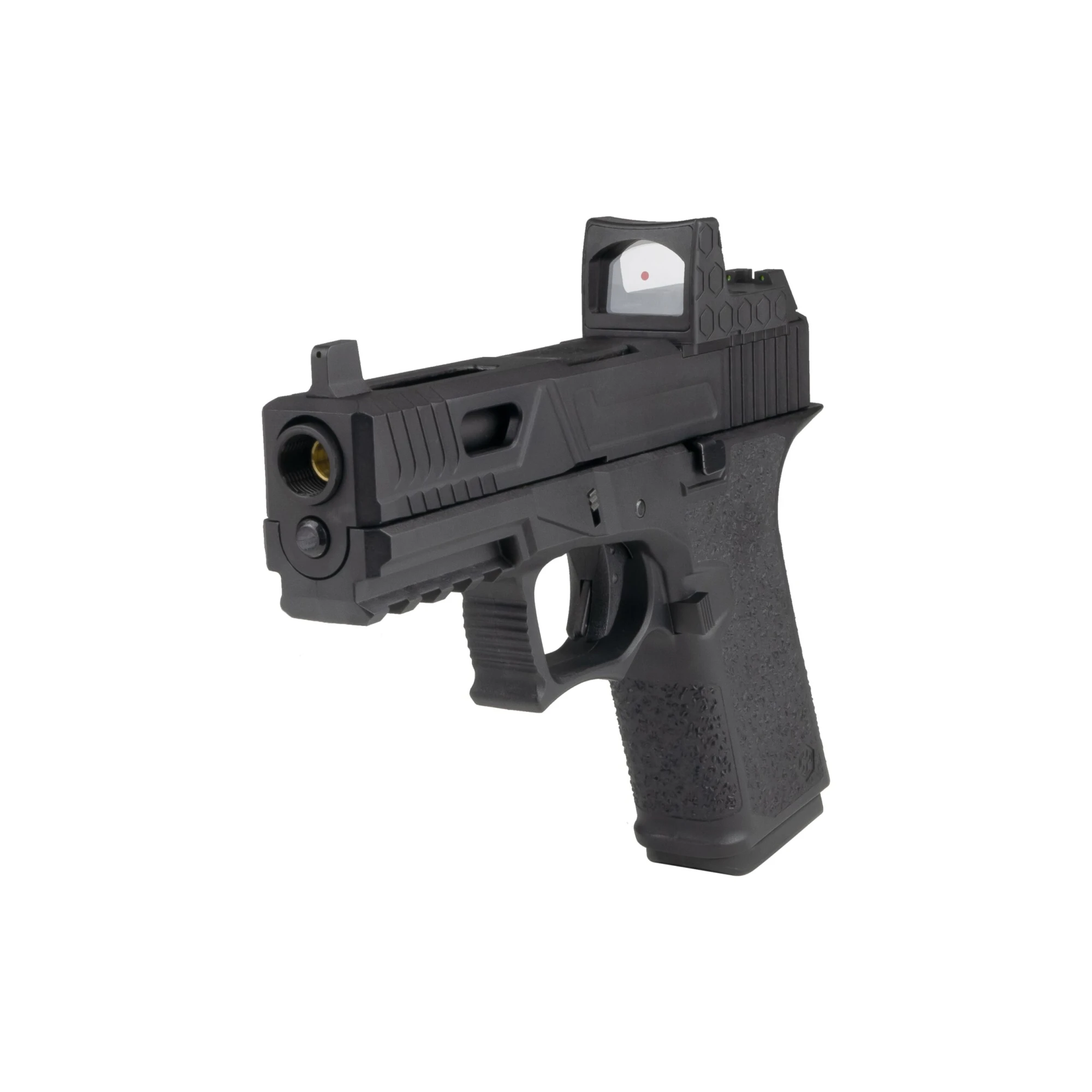 AW Custom VX9 Schwarz Mod. 3 Precut 6mm - Airsoft Gas BlowBack – Bild 2