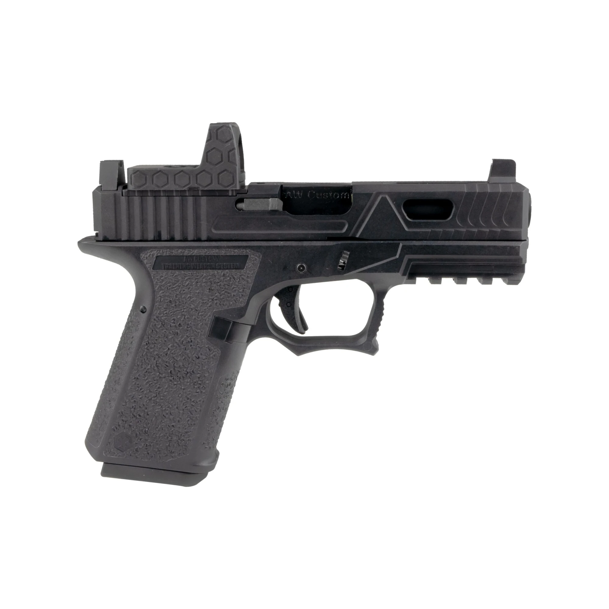 AW Custom VX9 Schwarz Mod. 3 Precut 6mm - Airsoft Gas BlowBack – Bild 3