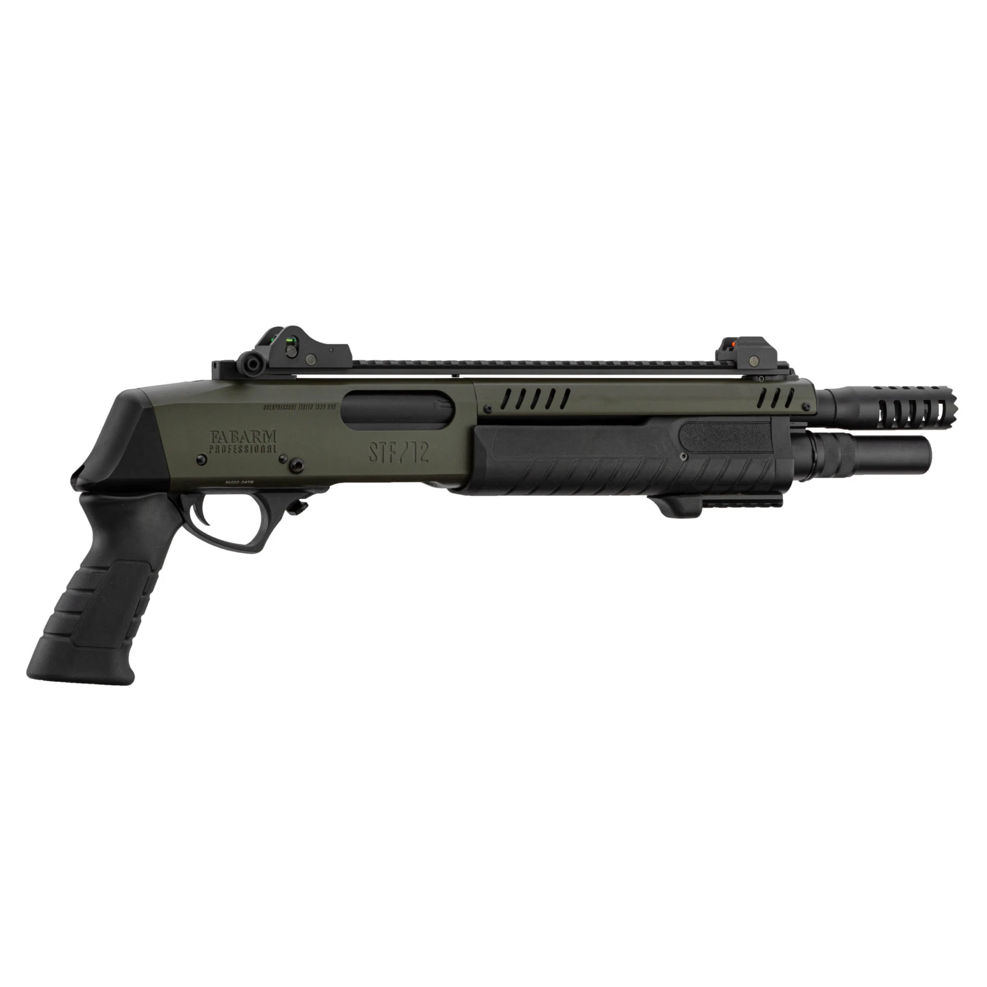 FABARM STF12 Short OD Green 6mm - Airsoft Gas Non BlowBack – Bild 5