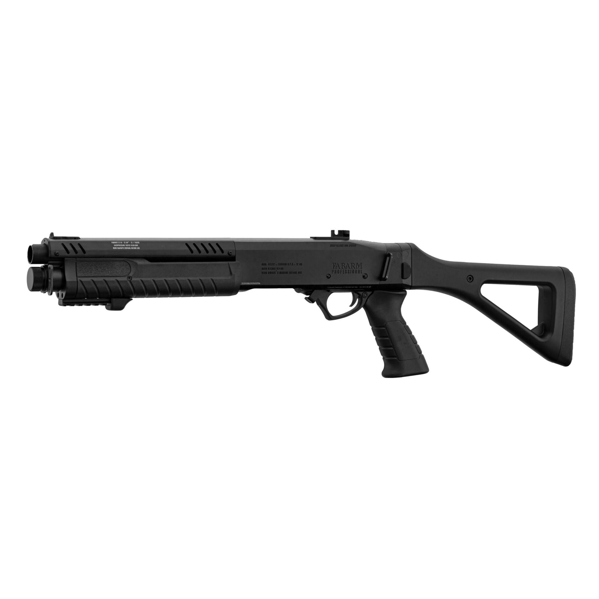 FABARM STF12 Schwarz Initial Compact 6mm - Airsoft Gas Non BlowBack – Bild 3