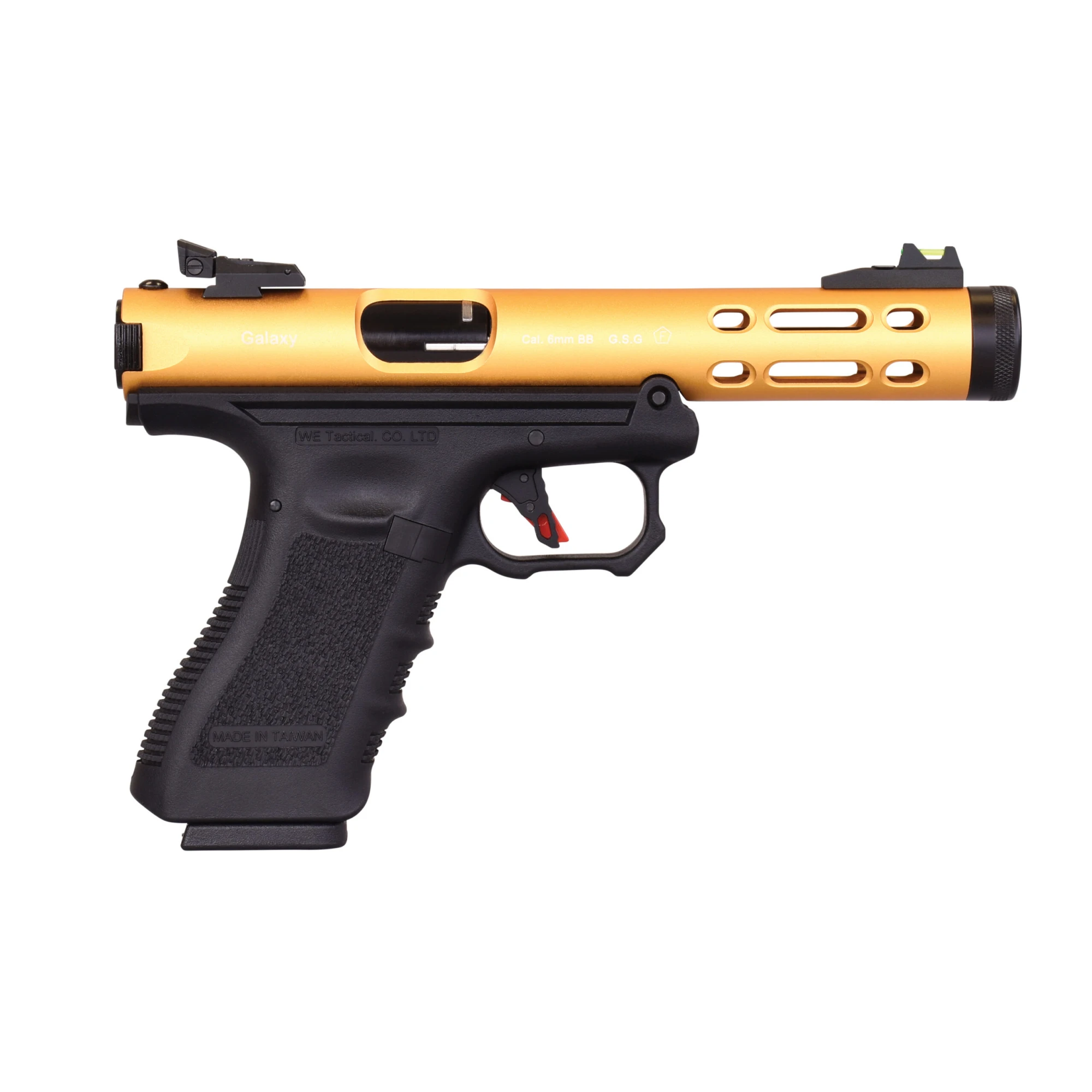 WE G-Series Galaxy Gold 6 mm - Airsoft Gas BlowBack – Bild 3