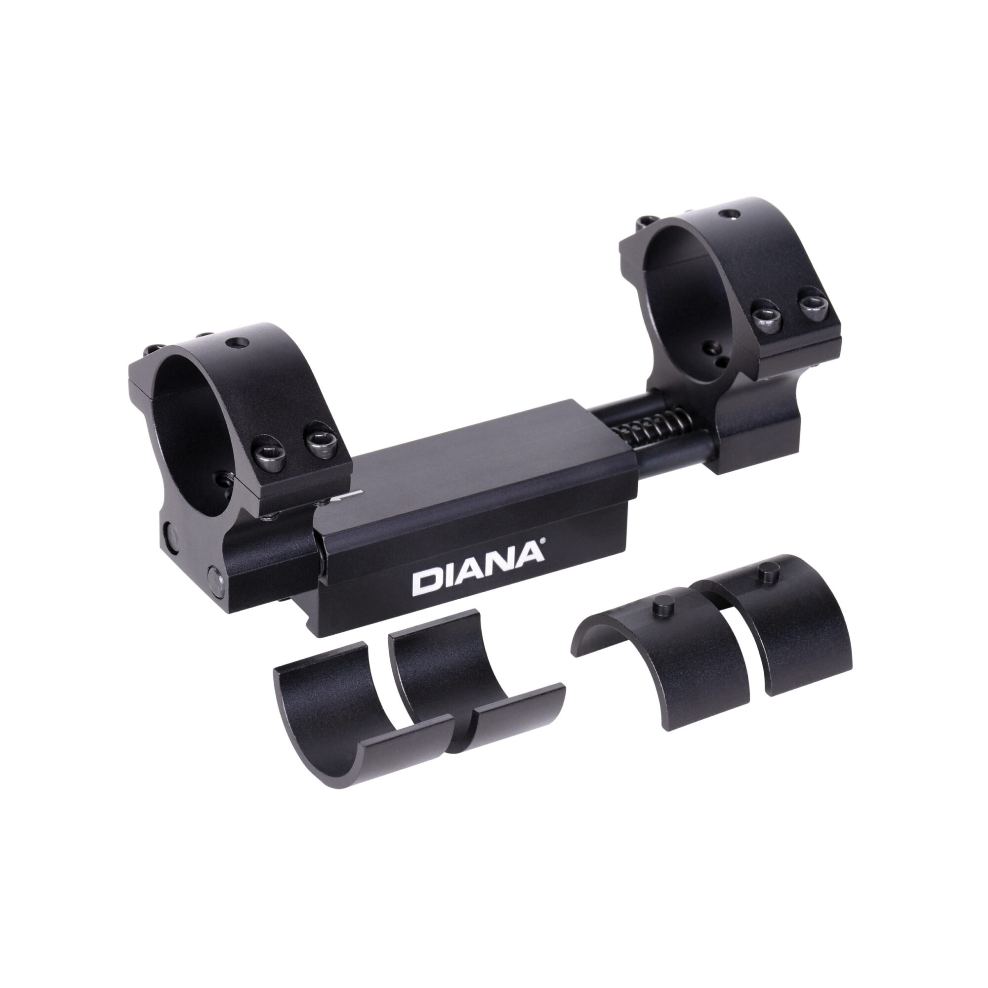 Blockmontage 30 mm Medium DIANA Zero Recoil Aluminium – Bild 4