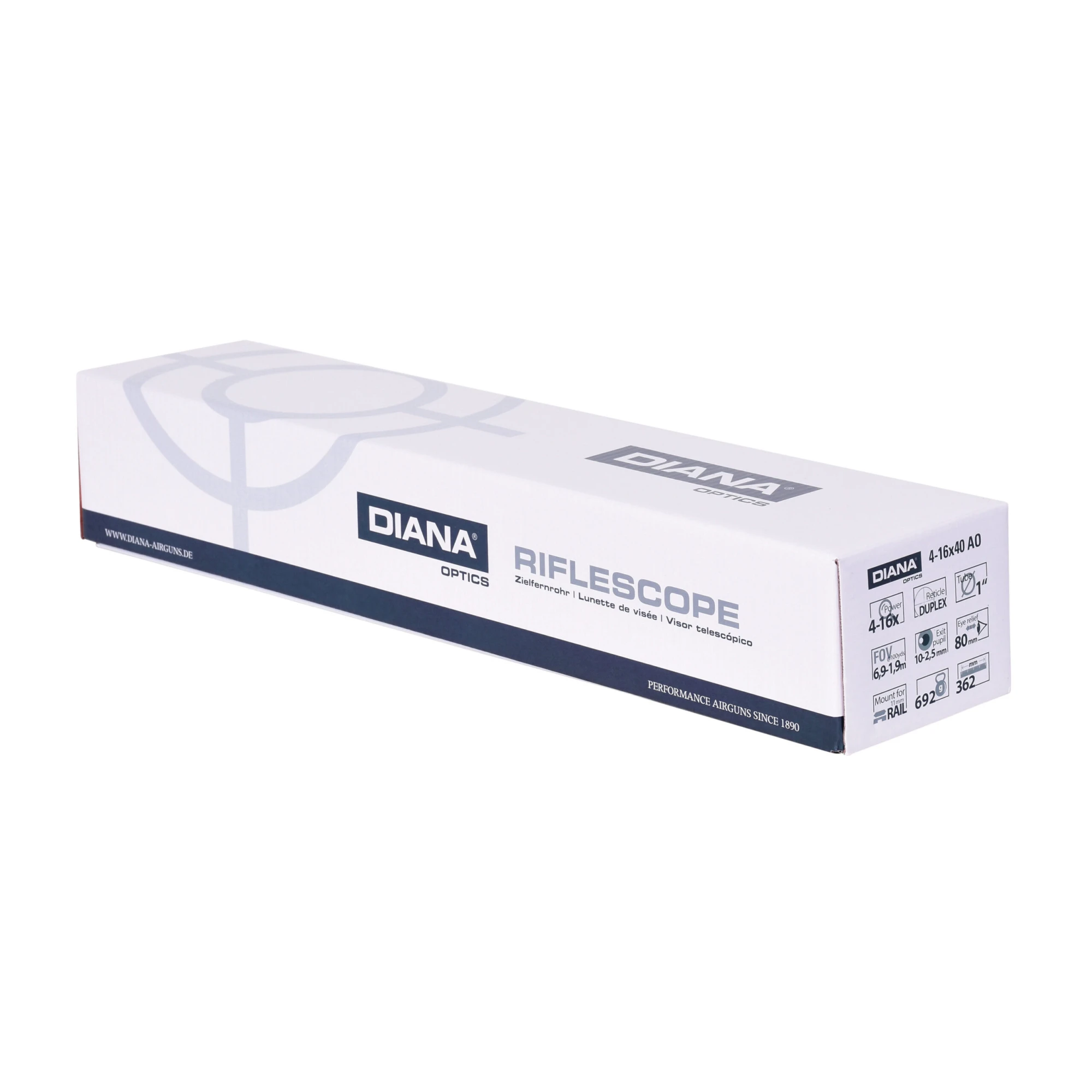 DIANA Zielfernrohr 4-16x40 AO Duplex – Bild 6