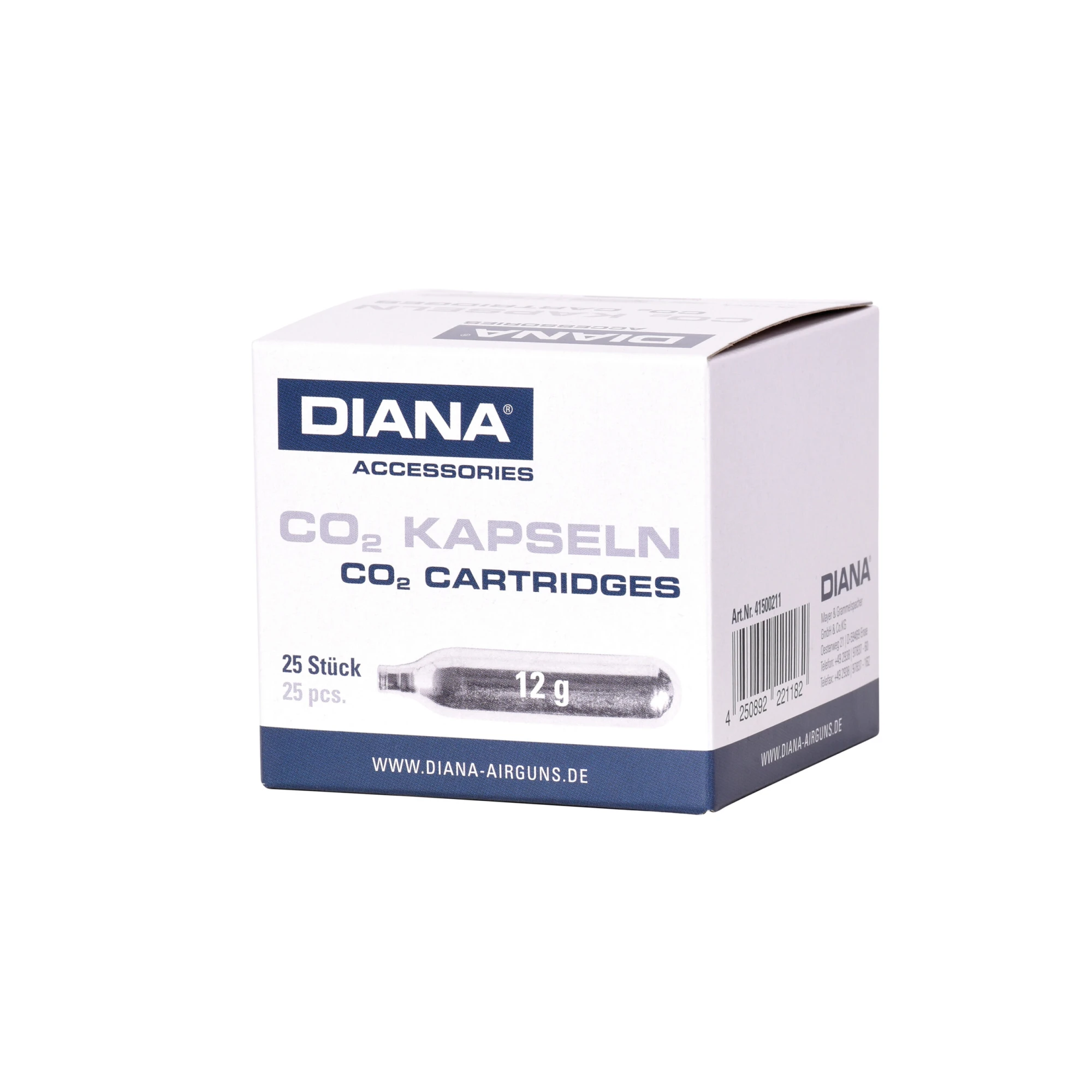Co2 Kapseln 12g 25 Stück DIANA